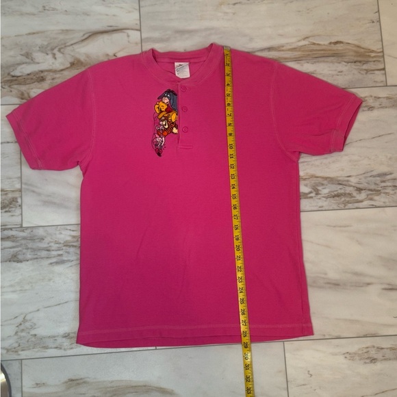 Disney Winnie the Pooh & Friends Embroidered Top โ Size Medium - Pink - Picture 3 of 7